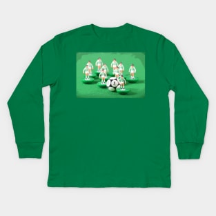 Celtic Shamrock Rovers subbuteo team Kids Long Sleeve T-Shirt